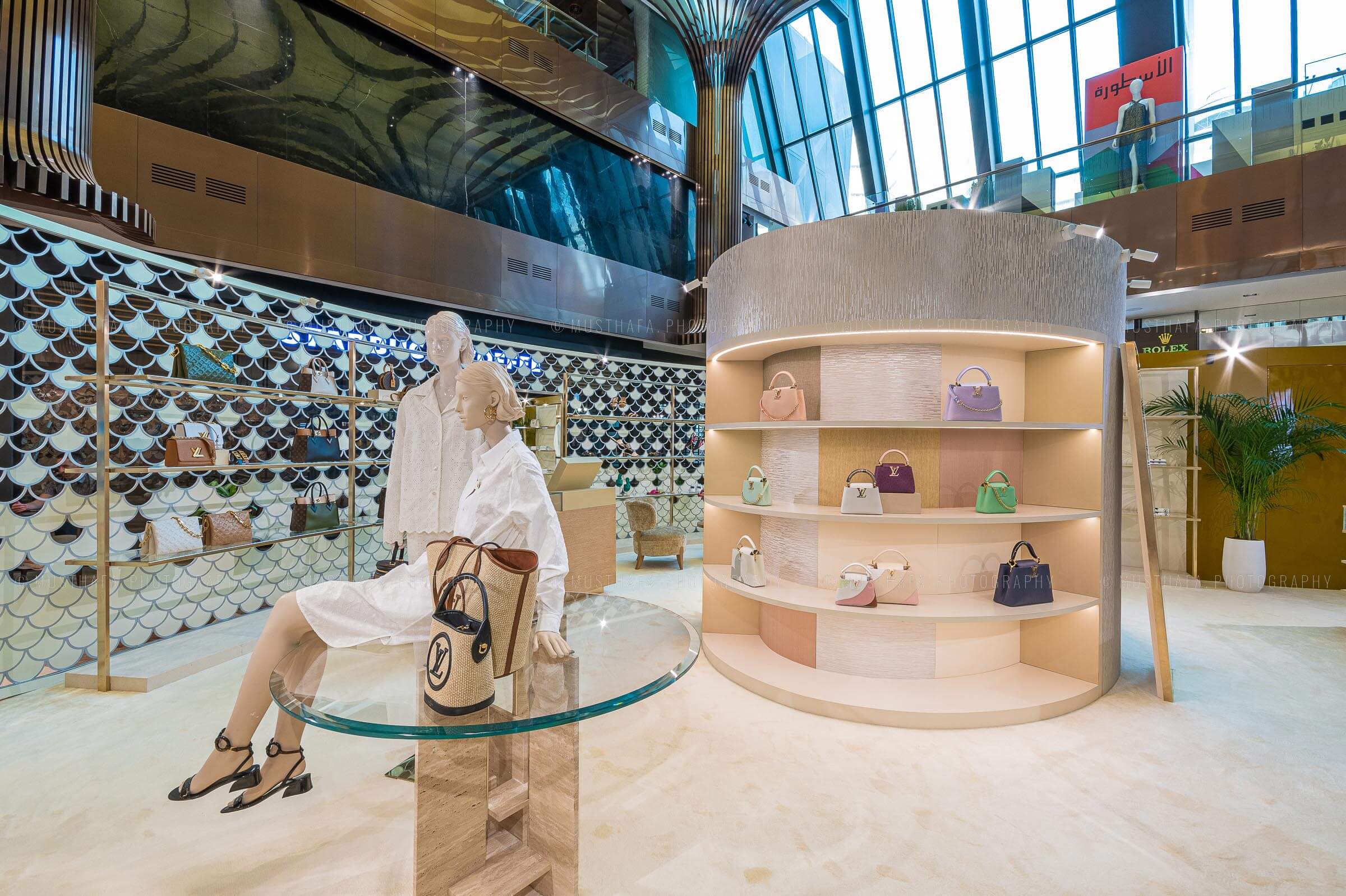 Louis Vuitton Dubai Mall Level store, United Arab Emirates