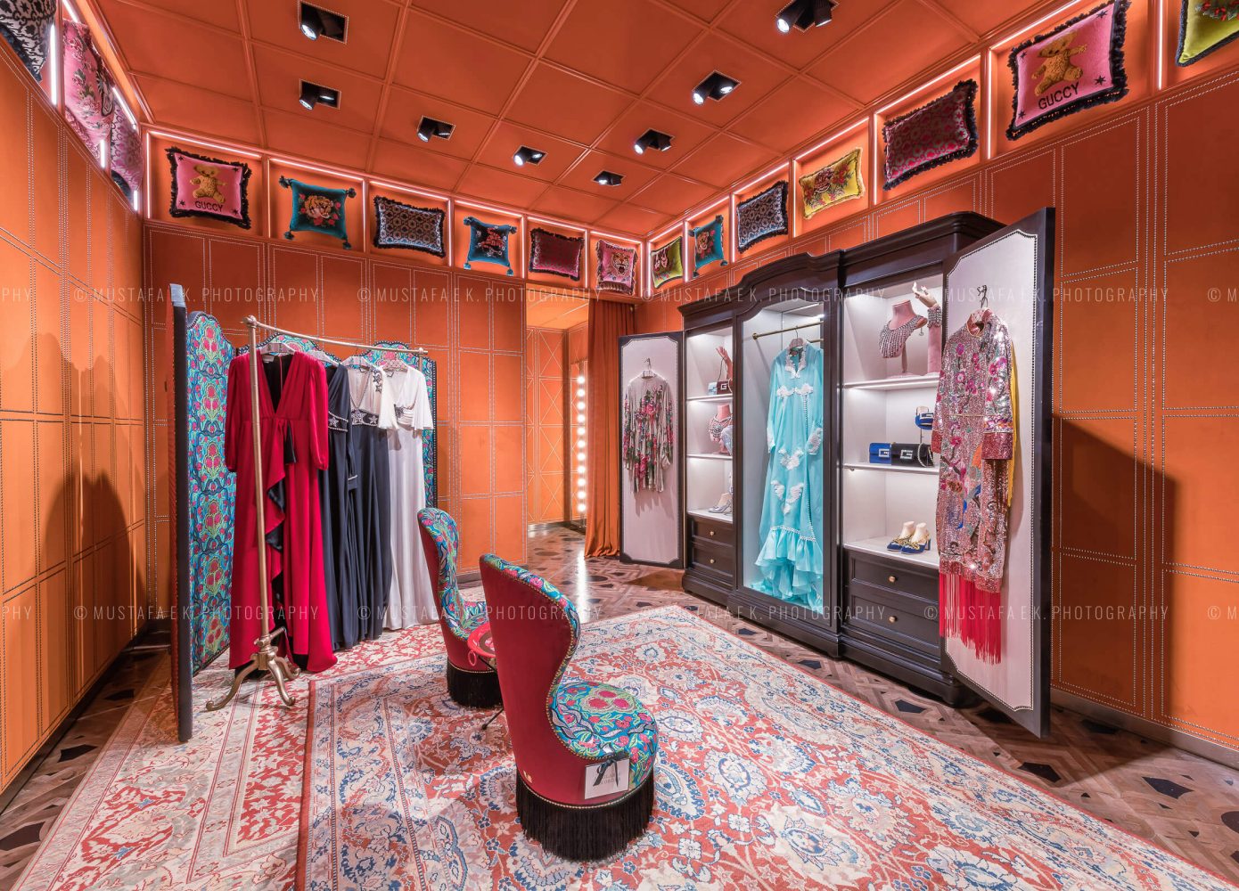 Best Gucci Store Dubai Freelancer Photographer Interior Architecture Photography UAE Kuwait Musthafa