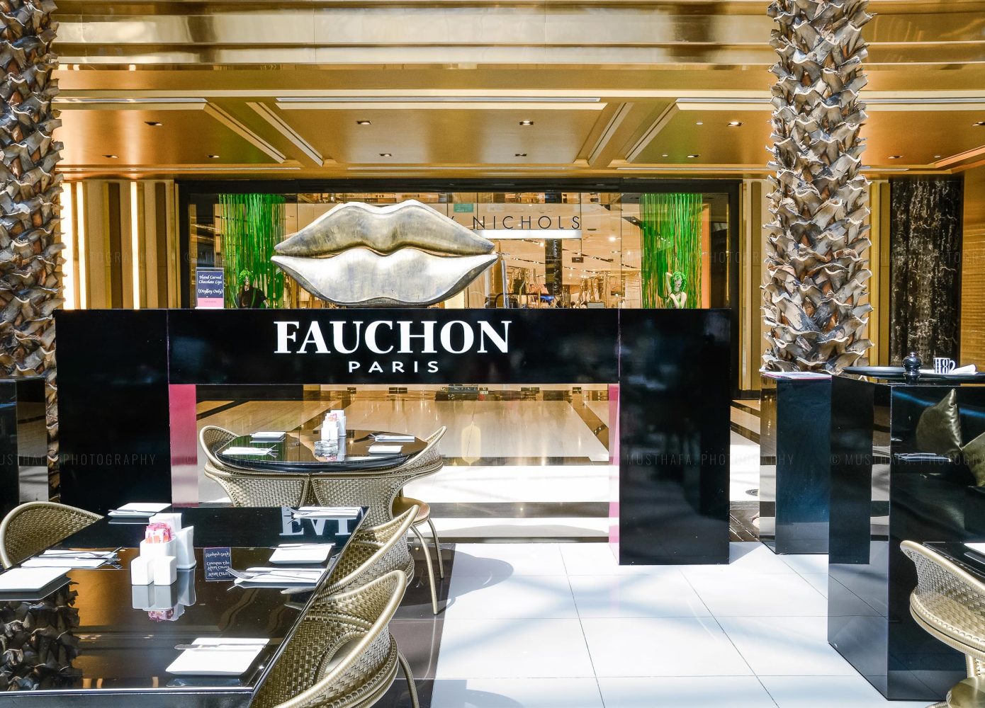 Fit out photography Dubai Restaurant Fauchon Paris Dubai Abu Dhabi UAE Qatar Doha Kuwait Bahrain Oman Saudi Arabia KSA Riyadh Bahrain 05