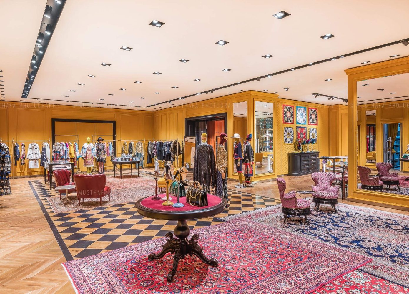 Gucci Store Interior Decor Ideas Dubai Abu Dhabi UAE Qatar Doha Kuwait Bahrain Oman Saudi Arabia KSA Riyadh Bahrain 1