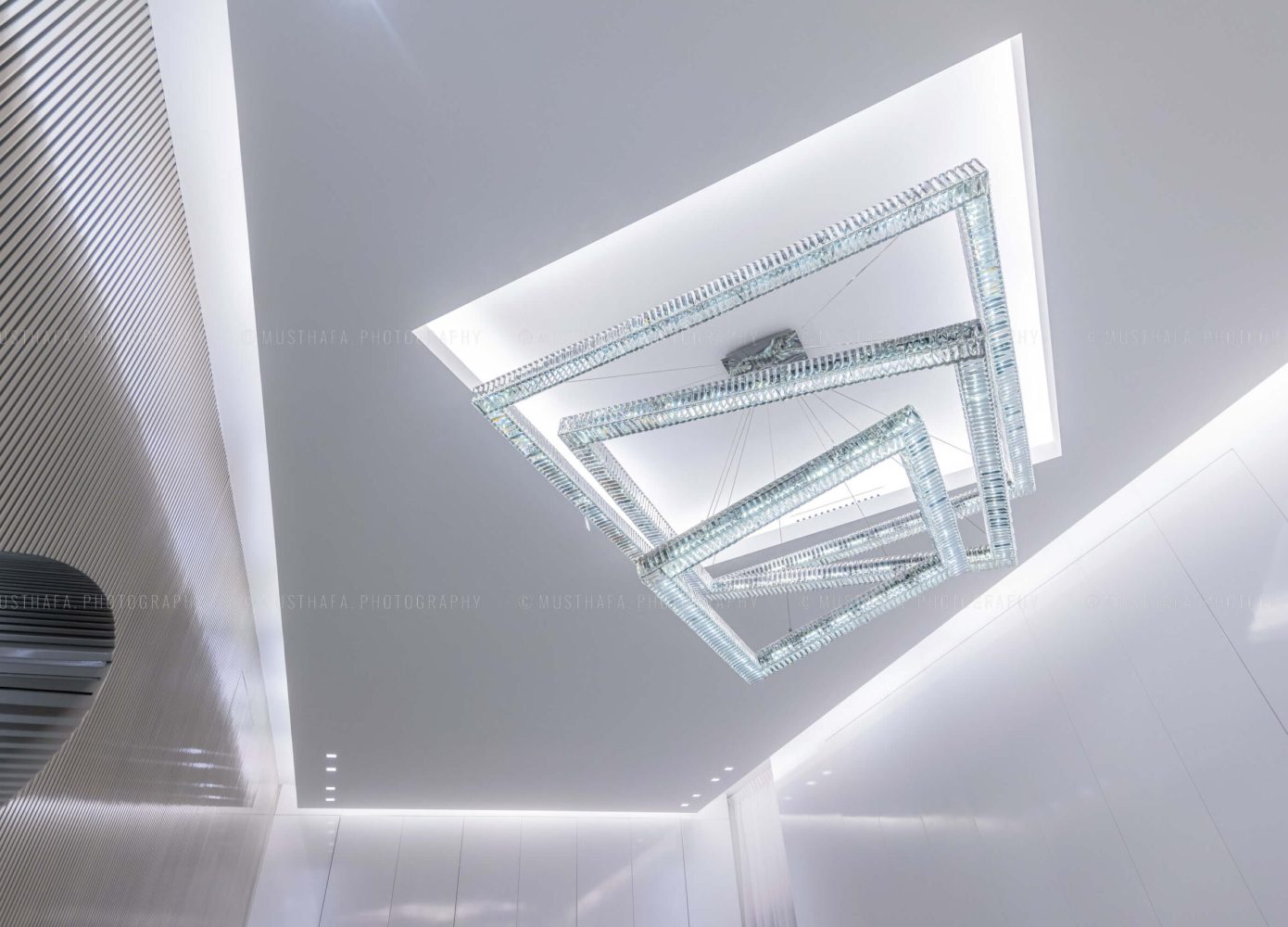 Kuwait Villa Interior Photography Dubai UAE Photographer Fit Out chandelier ceiling lighting Decor 13