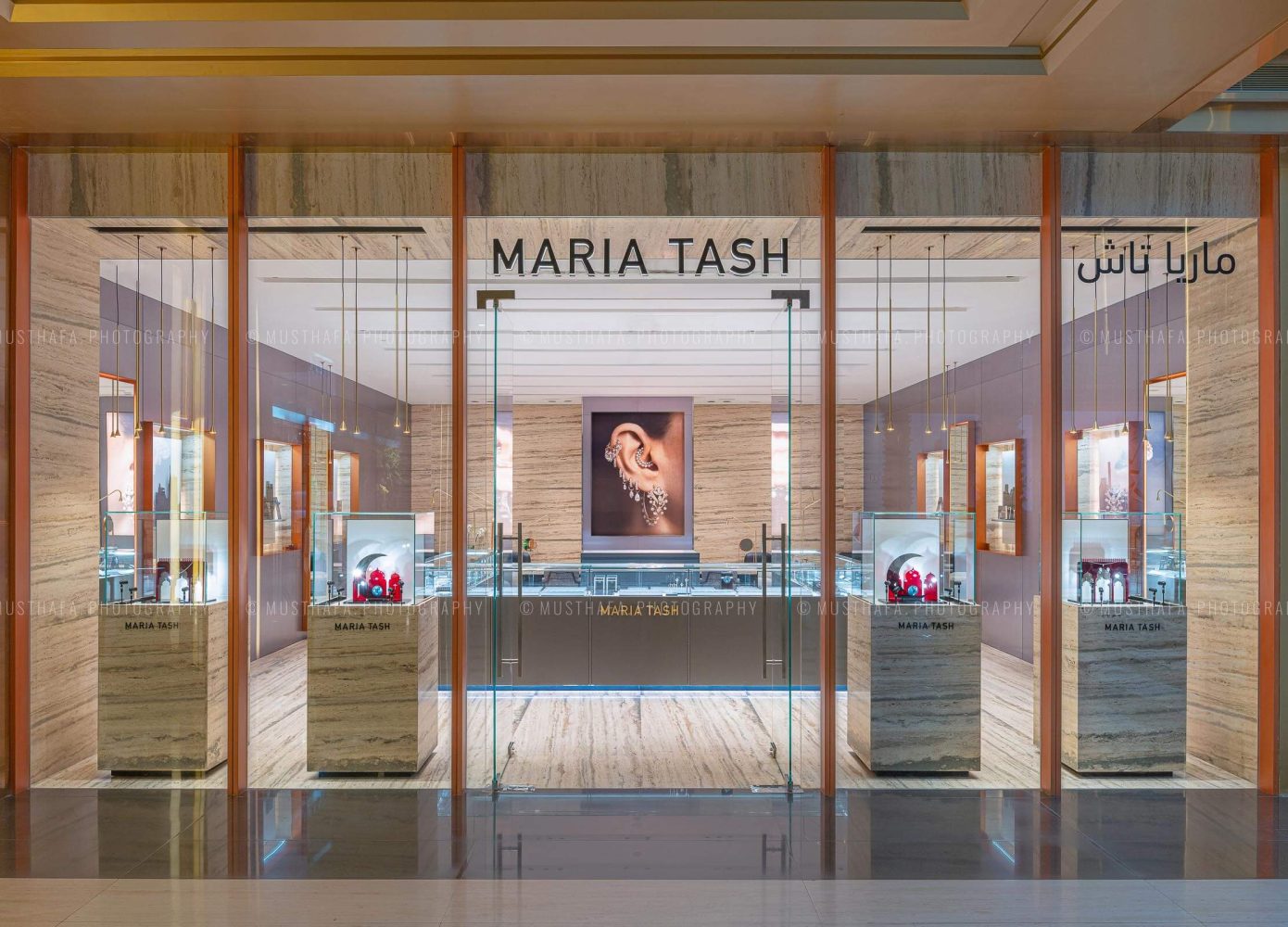 Maria Tash Avenues Mall Kuwait Architectural Interior Photographer in Dubai Abu Dhabi UAE Riyadh Retail Specialist 01