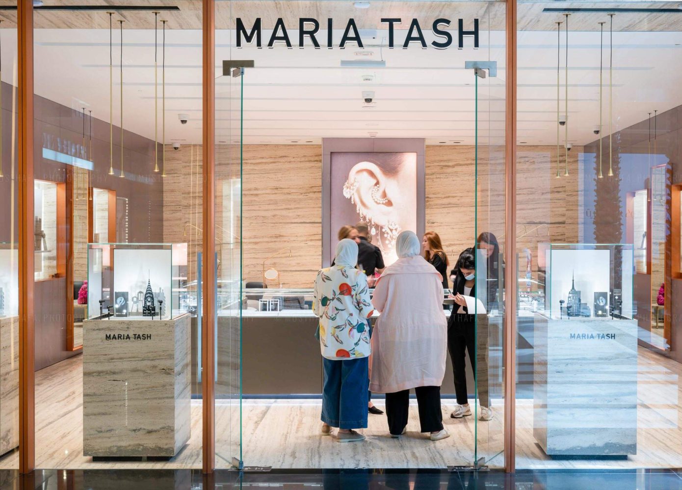Maria Tash Retail Store Opening Event Photography Dubai Celebration New Pop up Kuwait Riyadh 01