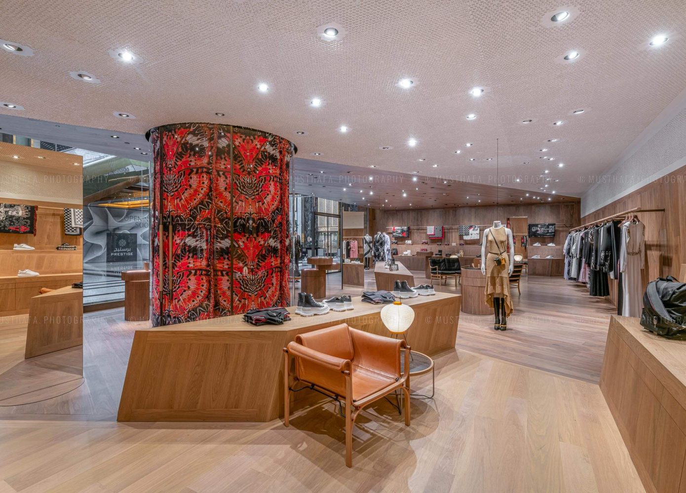 McQueen store interior photography Dubai Abu Dhabi UAE Qatar Doha Kuwait Bahrain Oman Saudi Arabia KSA Riyadh Bahrain 02