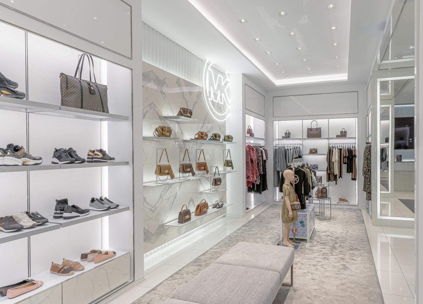 Michael Kors fashion store high end boutique retail photography Dubai Abu Dhabi UAE Qatar Doha Kuwait Bahrain Oman Saudi Arabia KSA Riyadh Bahrain 01