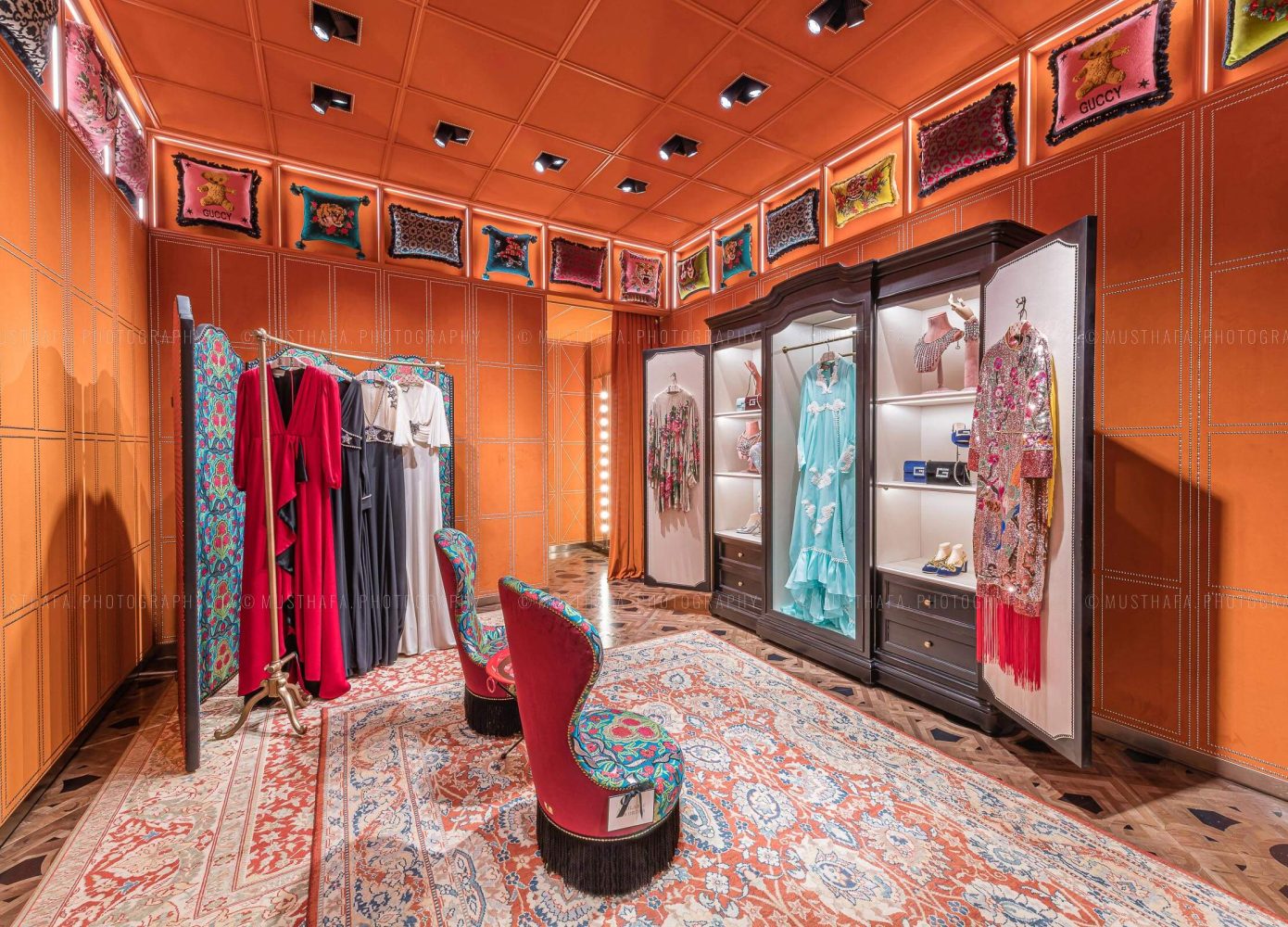 Sleek Gucci Store Interior Design Capture Dubai Abu Dhabi UAE Qatar Doha Kuwait Bahrain Oman Saudi Arabia KSA Riyadh Bahrain 1