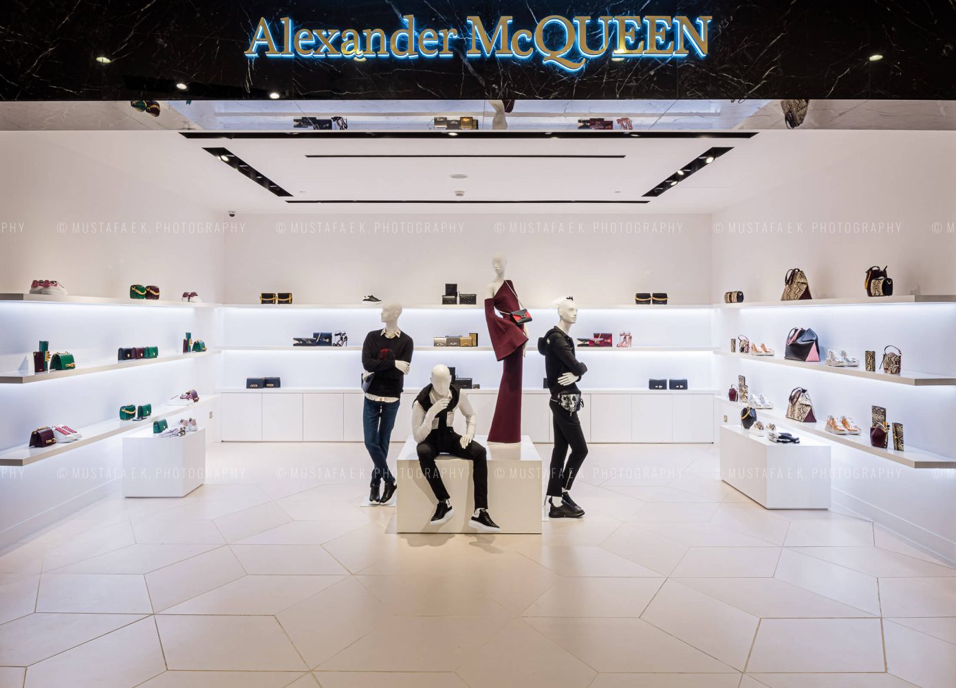 Top Photography Store Interior Alexander McQueen Dubai UAE Abu Dhabi Kuwait
