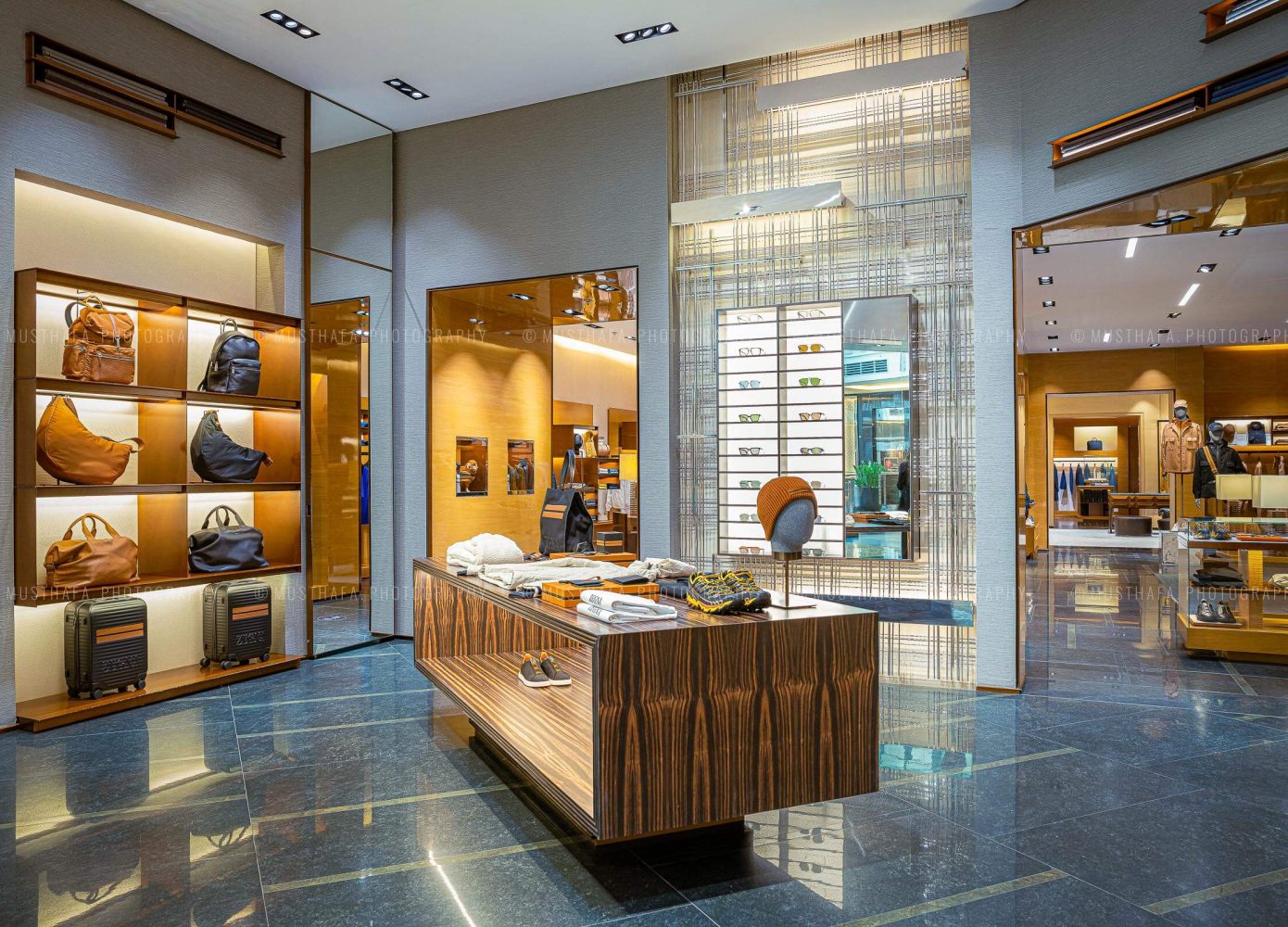 Zegna store MOE Mall Of Emirates Dubai Mall photography interior architecture Dubai Abu Dhabi UAE Qatar Doha Kuwait Oman Saudi Arabia KSA Riyadh Bahrain 01