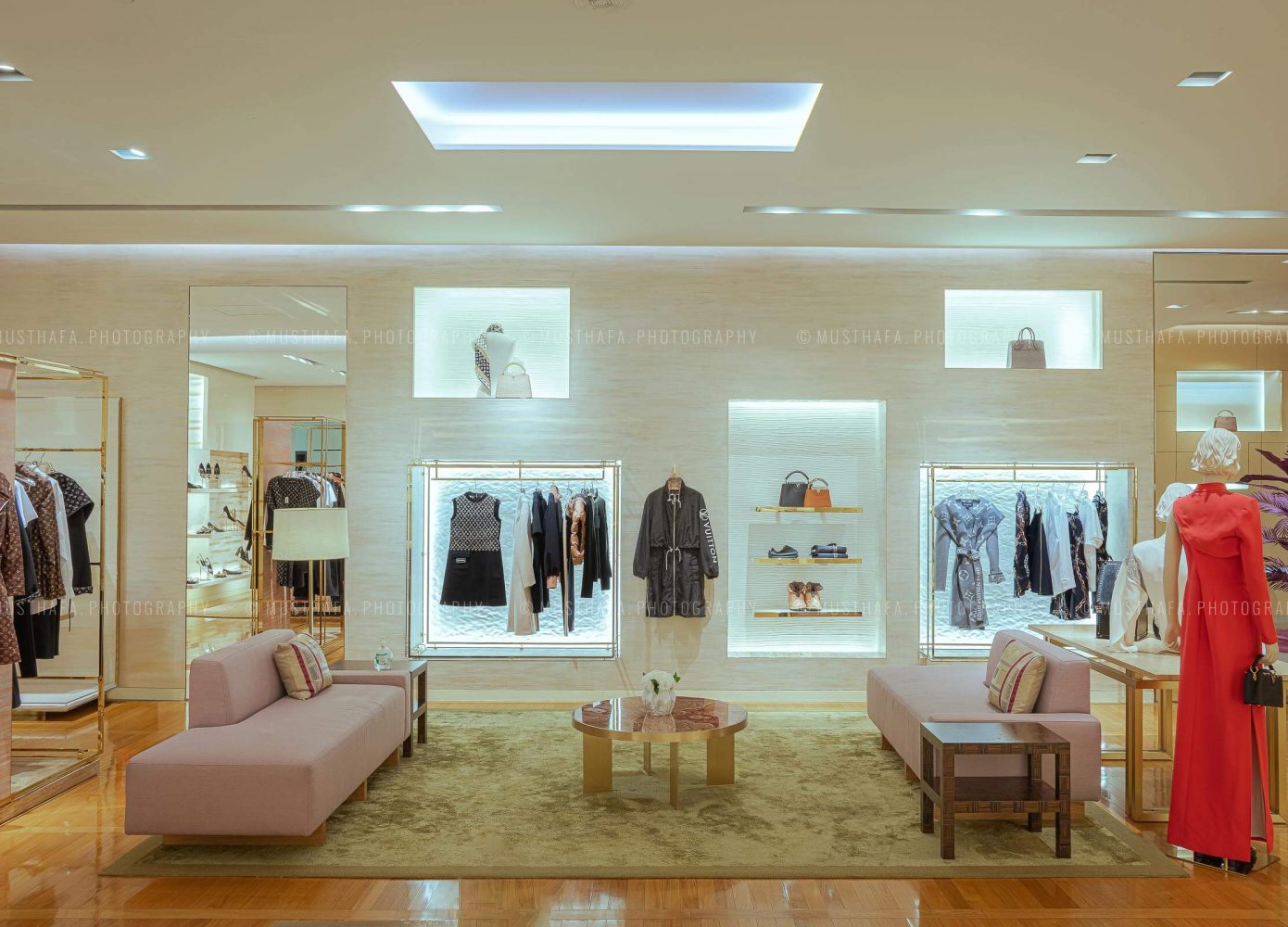 louis vuitton retail store interior photography architectural photographer 2 1