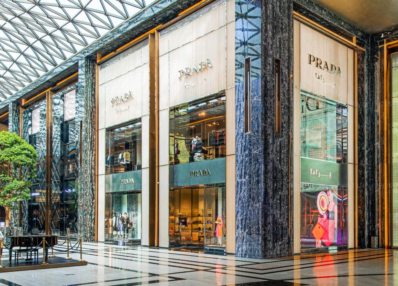 prada retail store high end boutique photography Dubai Abu Dhabi UAE Qatar Doha Kuwait Bahrain Oman Saudi Arabia KSA Riyadh Bahrain 02